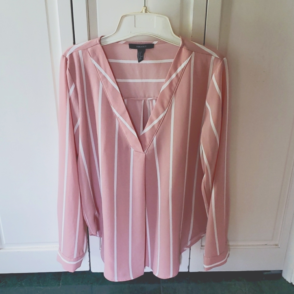 Forever 21 Mauve Blouse